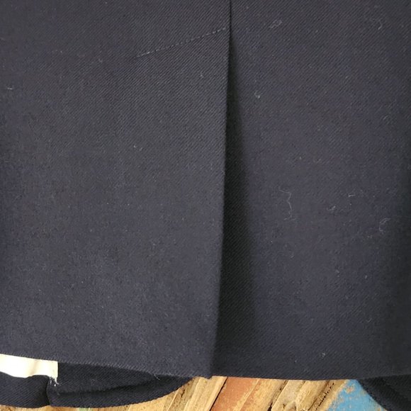 J. Crew schoolboy strong shoulder 2 gold button wool jacket/blazer Sz 2 - Picture 7 of 14